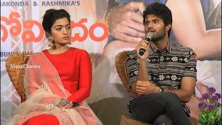 Geetha Govindam Telugu Movie Press Meet Full Video | Vijay Devarakonda | Rashmika | Mana Cinema