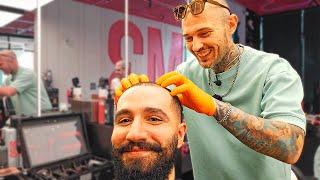 ASMR 💈 Russian Barber Total VIP Treatment! | Spa & Barber