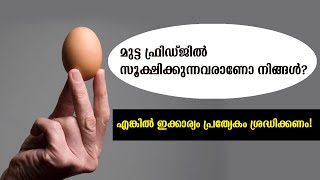 മുട്ട ഫ്രിഡ്ജില്‍ സൂക്ഷിക്കുന്നവരാണോ നിങ്ങള്‍? എങ്കില്‍ ഇക്കാര്യം പ്രത്യേകം ശ്രദ്ധിക്കണം!