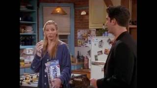 Phoebe Buffay jokes about how british people talk