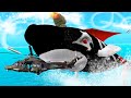 GIANT FLYING WHALE EATS EVERYTHING - Hungry Shark Evolution - Part 1 | Pungence