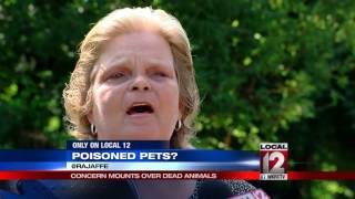 Rise in poisoned pets has neighborhood on edge