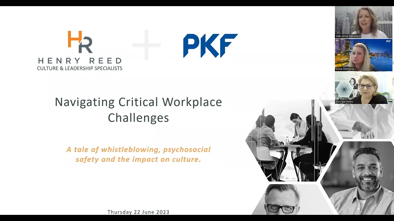 Webinar Recording Navigating Critical Workplace Challenges
