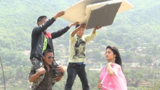 Film Rang Baijani 'रङ बैजनी' - Behind the sence- Garima Panta shooting for song- Ram Timi Nai