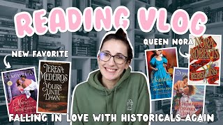 Reading Historical Romances to Feel Something Again | Cozy Weekend Reading Vlog