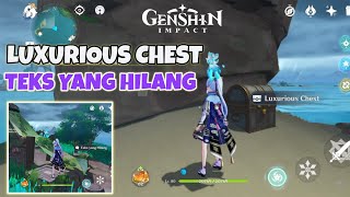 Genshin Impact | Hidden Luxurious Chest ( Teks Yang Hilang)
