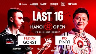 🔴Trực tiếp | Ko Pin Yi vs Fedor Gorst | 2023 Hanoi Open Pool  | TABLE TV | Last 16