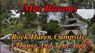 Rock Haven Campsite A Type House Tent Area Mat Blooms Matutum Blooms Cafe And Flower Farm Wow Tupi