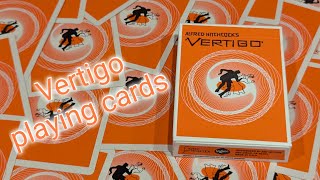 Daily deck review day 363 - Alfred Hitchcock's Vertigo playing cards By Brad Fulton and Dan and Dave