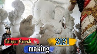 Balapur Ganesh Making 2021 Dhoolpet Ganesh Idols 2021 Ganesh Idols Making #Balapurganesh2021