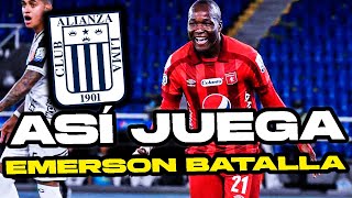 ASÍ JUEGA EMERSON BATALLA, Extremo COLOMBIANO que Quiere Alianza Lima