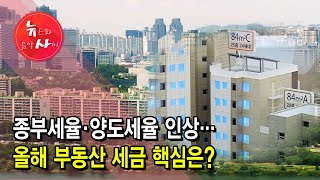 종부세율·양도세율 인상…올해 부동산 세금 핵심은? / 서울 현대HCN