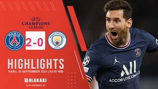 PSG vs Manchester City 2 - 0 All Goals & Extended Highlight 2021 HD