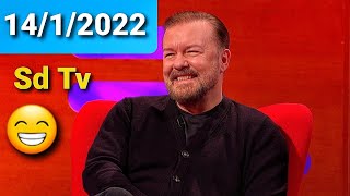 FULL Graham Norton Show 14/1/2022 Ricky Gervais, Ant and Dec, Cate Blanchett, Elvis Costello