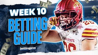 College Football Week 10 Early Picks | Line Movement Predictions (2024)