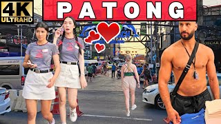 【4K 🇹🇭】Phuket 2024 Patong Beach Walking Tour