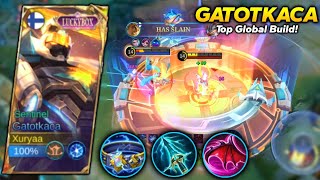 THE BEST ITEM FOR GATOTKACA MAY BE THUNDER BELT - MLBB GATOTKACA GAMEPLAY | TOP 1 GLOBAL BUILD