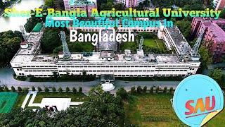 Sher-E-Bangla Agricultural University Dhaka,  One of the Most beautiful Campus In Bangladesh 🌃