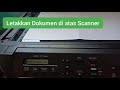 Cara scan 2 dokumen menjadi 1 file pdf di printer Brother #tutorial #scan #printer