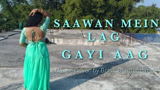 #nehakakkar #mika #partysong Saawan Mein Lag Gayi Aag | Dance Cover | Bristi Bhattacharjee