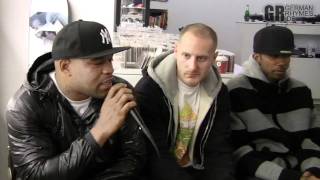 GermanRhymes.de - Interview with Marco Polo, Torae \u0026 Ruste Juxx