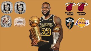 Lebron James: 4 Rings in 4 Minutes