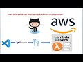 Terraform to  Create AWS Lambda Layer Using | GitHub Actions