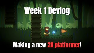 2D Platformer Devlog – Week 1: What I Built So Far