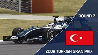 CARNAGE IN THE PITLANE ?!? + NEWS | rfactor F1 2009 Career Mode | Round 7 - Turchia