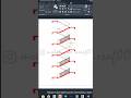 How to make Banisters section quickly.. #cad #design #autocad #reels #logo #caddesigner #instagram