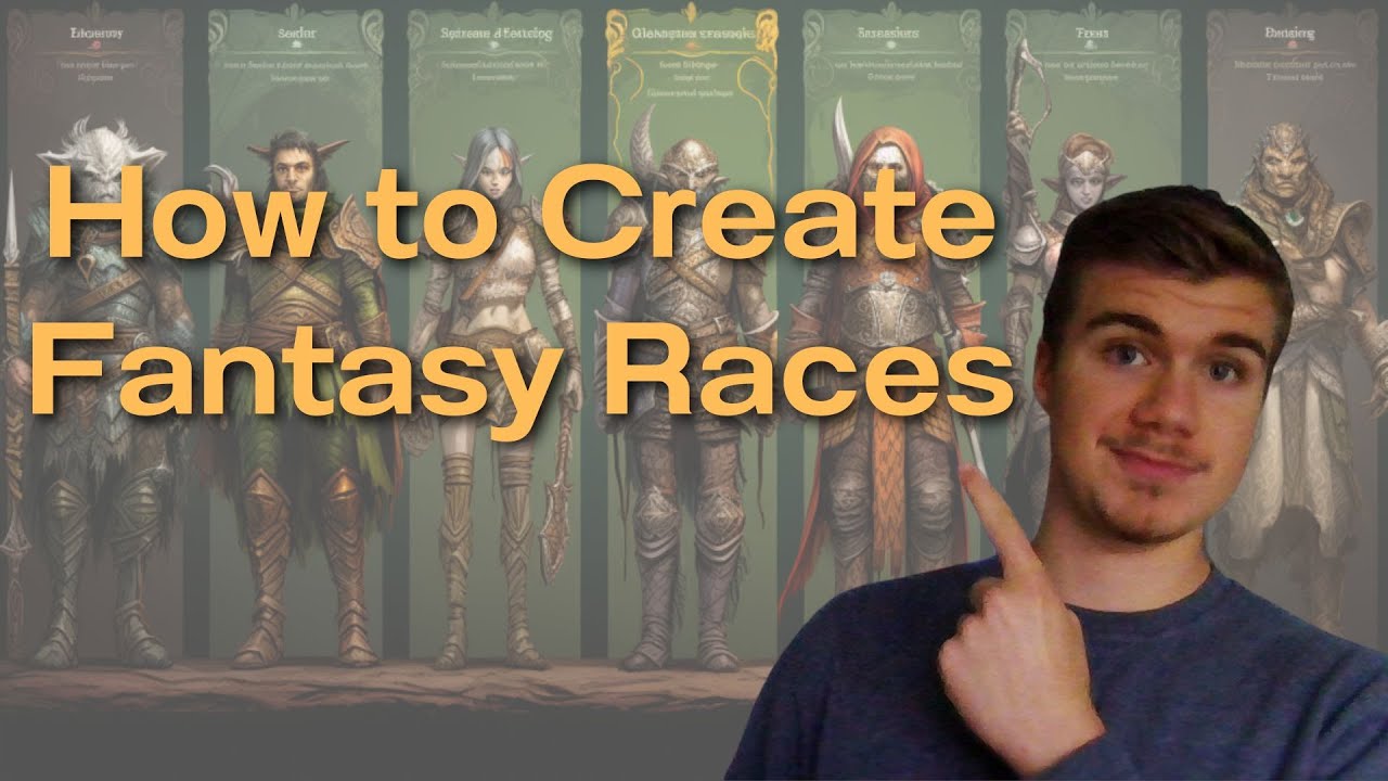 Complete Guide On Creating Fantasy Races! - YouTube