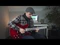 epiphone es 339 demo with two rock studio pro 35 amp