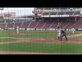 20160816　jaba広島大会優勝戦　伯和ビクトリーズ対広島東洋カープ　１回裏