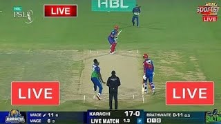 🔴psl live |Karachi Kings vs Multan Sultans live match | ptv sports live match streaming