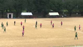 川越高校VS山村国際高校 U-18 1W 前半 201409201255