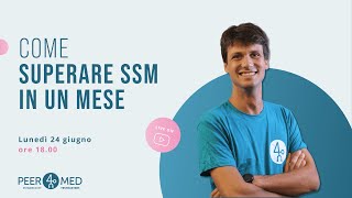 CONCORSO SSM 2024 | Come superare SSM in un mese?