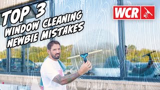 Top 3 Window Cleaning Mistakes Made By Newbies