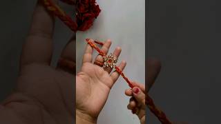 ਹੱਥਾਂ ਨਾਲ ਬਣਾਈ ਰੱਖੜੀ #diy #rakshbandan