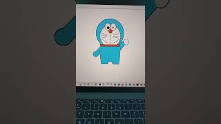 A code to draw Doraemon using the turtle programing in python 😊 ##Doraemon##