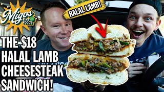 ONE OF THE BEST SANDWICHES IN CHICAGO! | The Halal Lamb Cheesesteak at Migos Fine Foods!