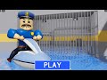 Flood in BARRY'S PRISON RUN! ★ New Scary Obby #obby #roblox