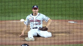 木澤も６，７回をダブルプレーで無失点に封じる。ヤクルトスワローズ  7 - 3 ロッテ 村上宗隆 オスナ 山田哲人 長岡 塩見泰隆 奥村  川端慎吾2022年6月2日神宮球場