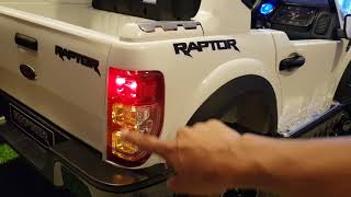 វីឌីអូបង្ហាញរថយន្តអាគុយ #Ford Raptor ស #D\u0026R Toys Shop