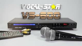 VS-600 Vocal-Star Karaoke Machine, Bluetooth Including Party Karaoke Songs & Mics Review / Overview