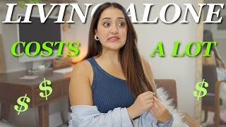 Living Alone Budgeting TIPS and Costs | Naturally Negeen