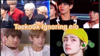 Taekook ignoring each other that breaks my heart💔 [get ur tissues ready]