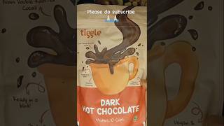 Try this hot chocolate in this cool rainy weather.. #hotchocolate #tiggle #darkhotchocolate #mmmmm😋