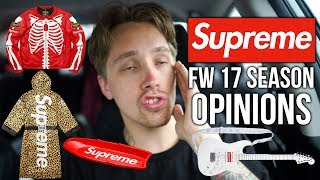 NEW SUPREME FW17 SEASON PREVIEW OPINIONS