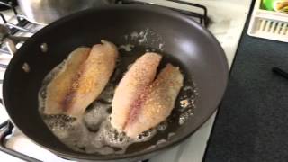 Pan Fried Tilapia Fillet
