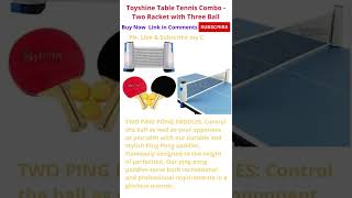 #shorts Toyshine Table Tennis Combo   Two Racket with Three Ball #best